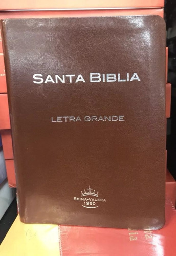 Biblia Reina Valera 1960 Mediana Letra Grande Con Indice