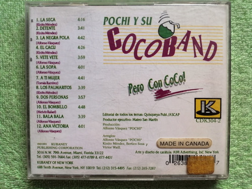 Eam Cd Pochi Y Su Cocoband Los Cocotuces Pero Con Coco 1991