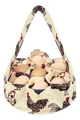 Cesta De Colección Collection Basket, 7 Bolsas, Gallinero