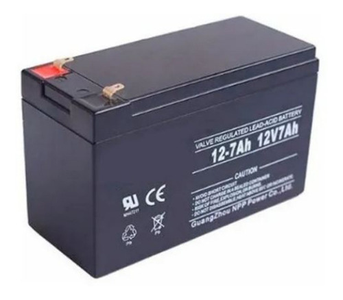 Bateria Gel Electrolito 12v 7 A Alarmas Ups