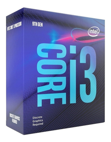 Micro Procesador Cpu Intel Core I3-9100f 1151 9th Gen Gamer