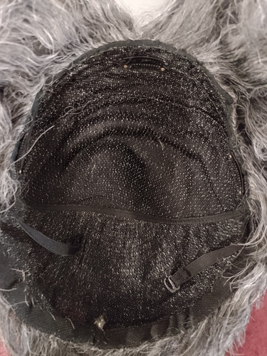 Peluca Hombre Canoso Gris Viejo