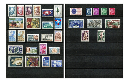 Francia Año 1946 Completo Mnh 24 Sellos Estampillas