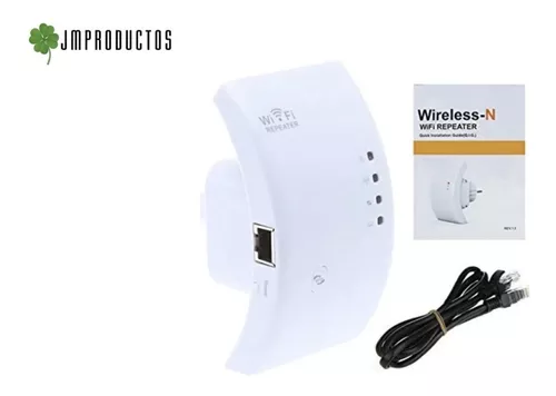 Repetidor Amplificador Señal Wifi 300mbps Rj45 - JM Productos