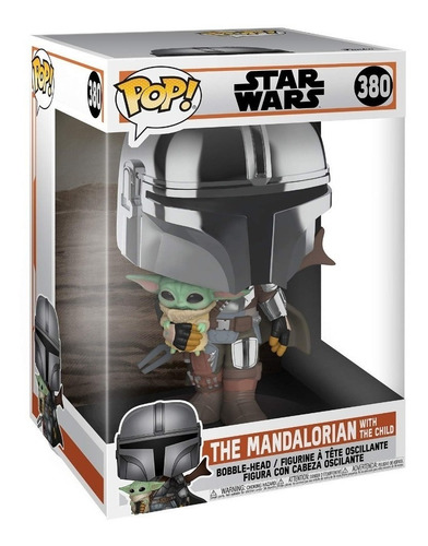 Funko Pop Star Wars - The Mandalorian With The Child 6'