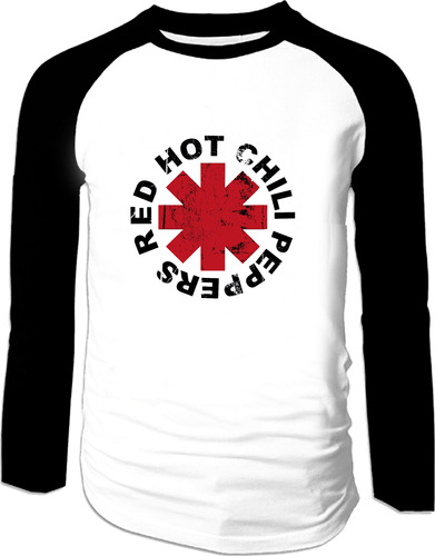 Buzo Red Hot Chili Peppers Rock Metal Raglan Bca Urbanoz