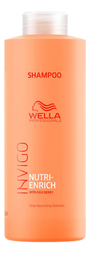 Shampoo Wella Invigo Nutri-enrich En Garrafa De 1l