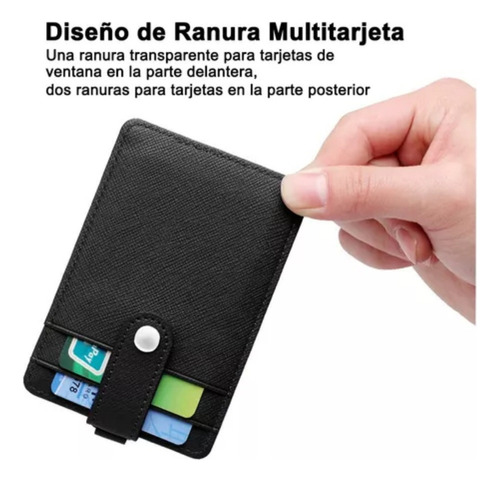 Retráctil Porta Gafete Cordón Vertical Desmontable De Cuero