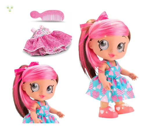 Juguetes Boneca Brave para niñas Julie Closet Bee