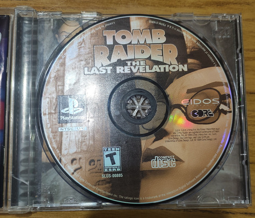 Tomb Raider The Last Revelation Ps1 Original Completo (Usado)