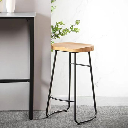 Banqueta Taburete Madera Estocolmo Homilu Madera Marrón Claro