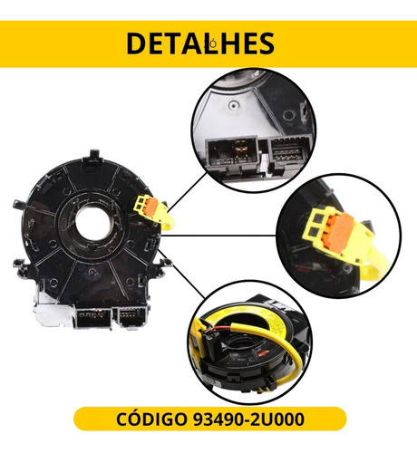Cinta Airbag Hard Disk Hb20 Hb20s Hr 2013 A 2017 93490-2u000