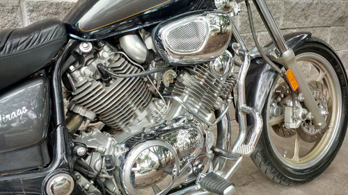 Yamaha Virago Xv750 17.000 Millas Motor Cerrado De Fábrica.