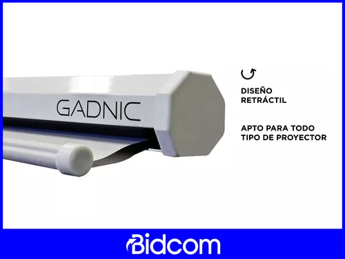 Pantalla Proyector Gadnic 100 + Tripode – Durtom