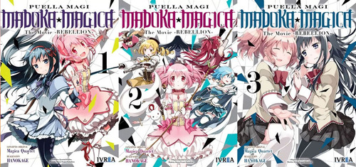 Puella Magi Madoka Magica Manga The Movie Rebellion Completa