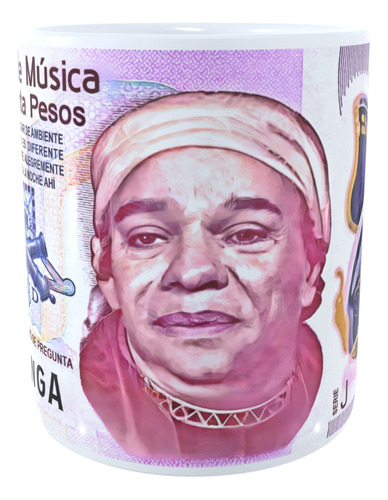 Taza Meme Juan Gabriel Billete El Noa Noa