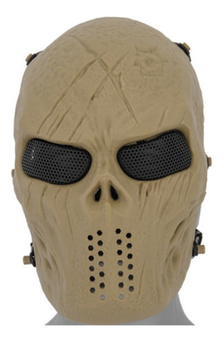 Mascara Careta Protección Airsoft Villain Skull Arena Xt C
