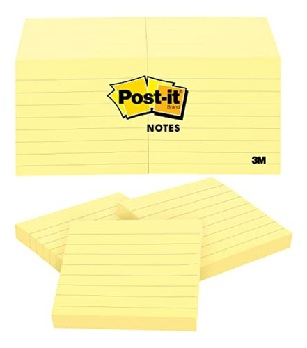 Notas Adhesivas Notas Post-it, 3x3 Pulgadas, 12 Blocs, Amar