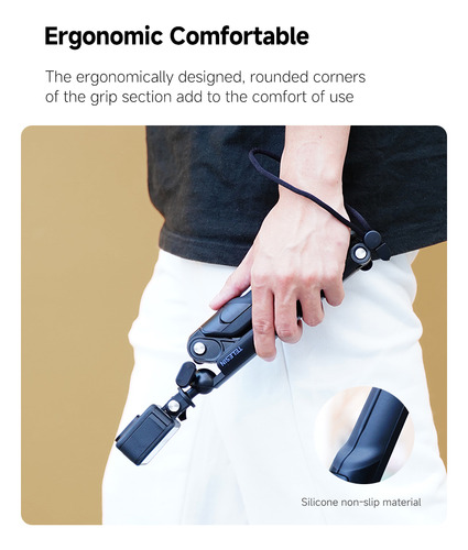 Novo TriPod Mantis Dobrável Integrado Para Dji Action 3/4