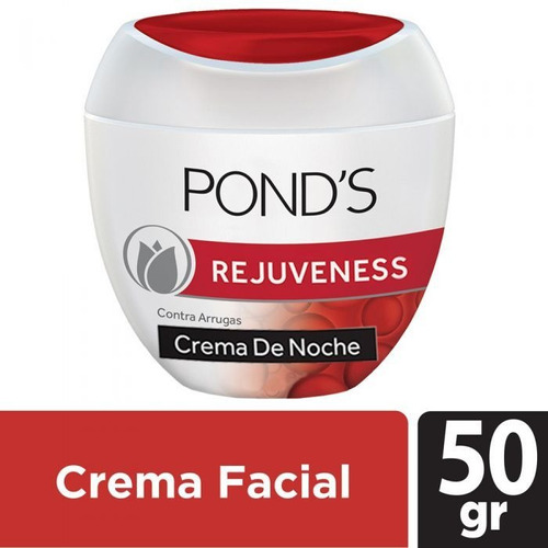 Crema Ponds Antiarrugas Rejuveness De Noche 50gr Colageno