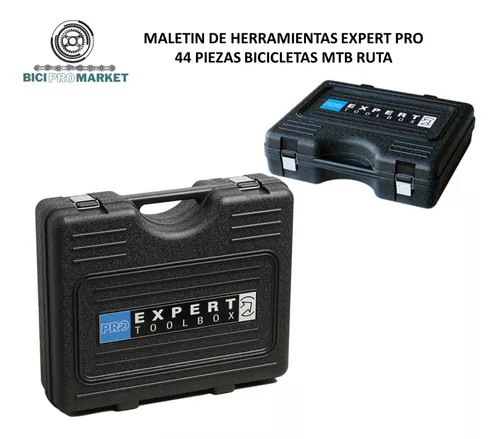 Kit de Herramientas Profesional para Bicicletas, 44 Piezas Acero de Carbono  y Plástico + Maletín, oferta LOi.