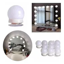 Comprar Kit 10 Focos Lamparas Luz Led Espejo Usb Maquillaje Camarin Veoquiero