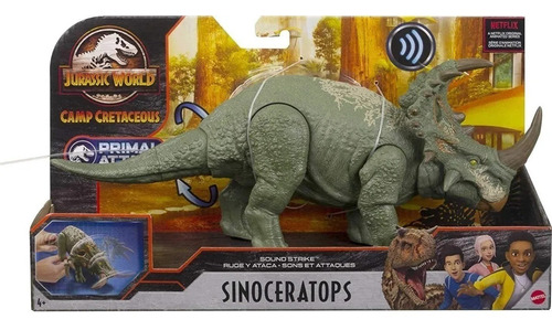 Figura Sinoceratops Ruge Y Ataca Jurassic World Camp