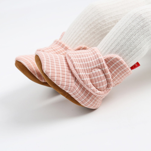 Cuna En D Shoe, Unisex, Con Estampado De Rayas, Suave Y Suav