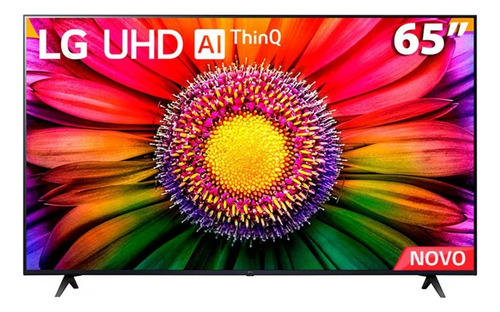 Televisor inteligente Uhd UR8750 65" 4k 2023 Smart Magic Control LG Black