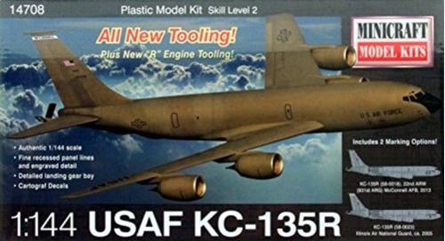 Kit Modelo Fuerza Aérea Us Minicraft Modelo Kc-135r