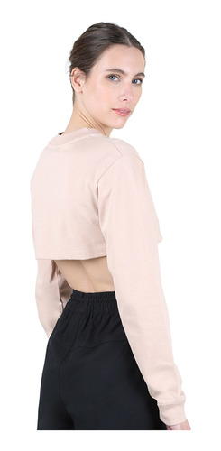 Buzo Nike Nsw Air Ls Crop En Beige | Moov By Dexter | Envío gratis