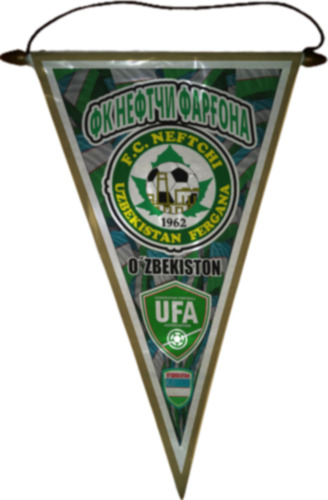 Banderin 37cm Full Color Futbol Uzbekistan Elegir Equipo Fk Neftchi Fargona Fk Neftchi Fargona