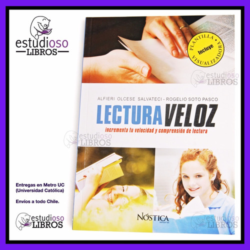 Manual Lectura Veloz / Aprendizaje Leer Mas Rapido Estudio