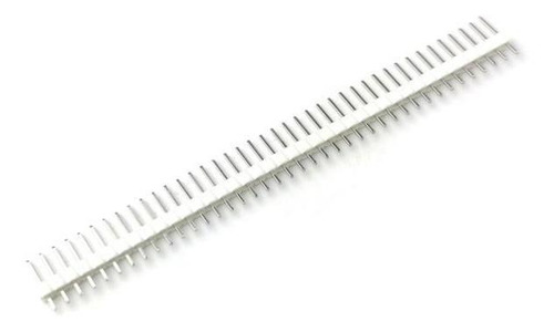 Regleta Macho 1x40 2.54mm Color Blanco