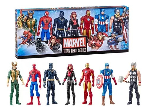 Marvel Avengers Titan H. 7 Figuras D Acción 30cm D Colección