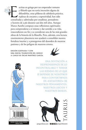 Meditaciones, Marco Aurelio, Ilustrado, Taurus.