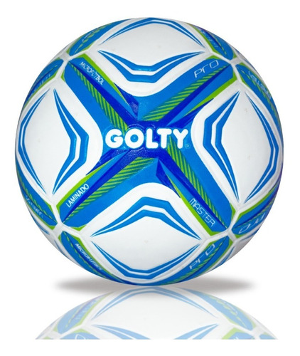 Balon De Microfutbol Profesional Master Golty Laminado