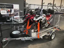 Comprar Tráiler Para 2\u002F3 Motos Grandes Homologado Y Patentable
