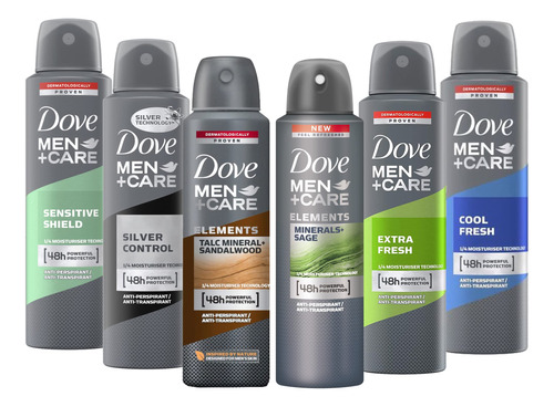 Dove Men+ Care - Desodorante Antitranspirante En Aerosol Se.