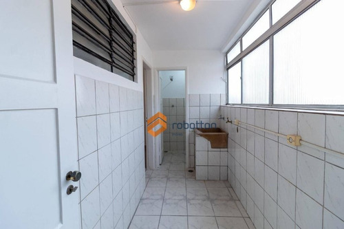 Imagem 16 de 17 de Apartamento Com 2 Dormitórios Para Alugar, 84 M² Por R$ 1.700,00/mês - Moema - São Paulo/sp - Ap1217