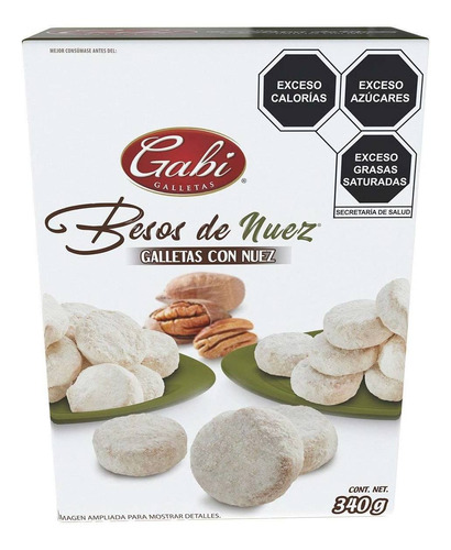 Besos De Nuez Gabi 340g