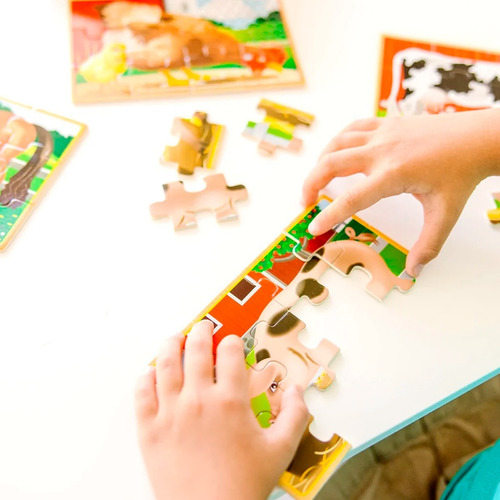 Rompecabeza Melissa & Doug® Animales 4 Rompecabezas