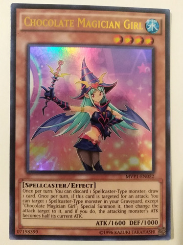 Chocolate Magician Girl - Ultra Rare    Mvp1