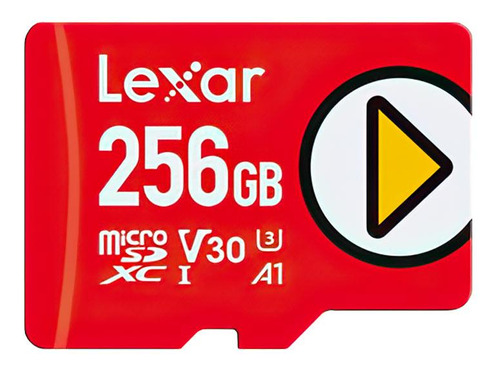 Cartao De Memoria Lexar Play, 256gb, Microsdxc Uhs-i