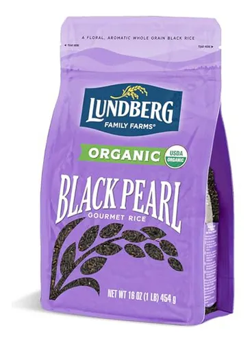 Arroz Negro Lundberg Orgánico - Grano Entero Gourmet Para Co