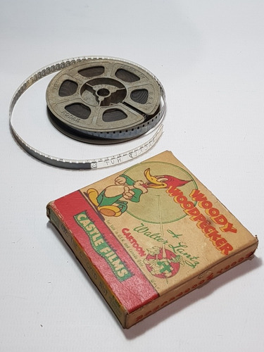 Imagen 1 de 8 de Antigua Película 8 Mm Super 8 Usa Woody Woodpecker Mag 56148
