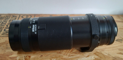 Zoom Nikon 75 300 F.4.5-5.6 Autofoco Y Manual Impecable Leer Nikon F Negro (Usado)