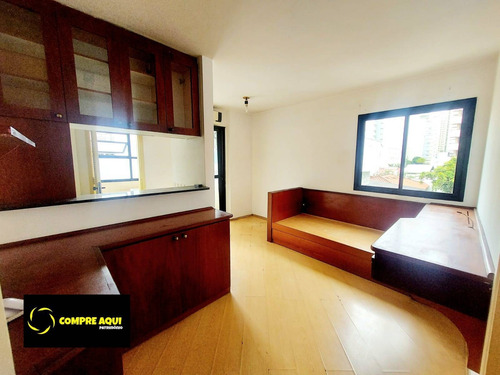 Imagem 2 de 15 de Apartamento Para Venda Com 1 Quarto 1 Vaga Em Santa Cecília - Sp - Ajm432