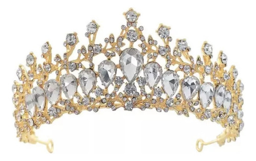 Accesorios Para Cabello Lujoso Corona De Reina Tocados Novia