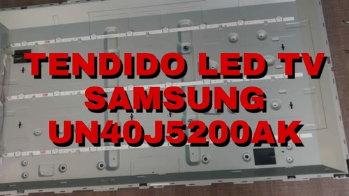 Tendido Led Tv Samsung Un40j5200ak 
